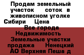 Продам земельный участок (40 соток) в живописном уголке Сибири. › Цена ­ 1 000 000 - Все города Недвижимость » Земельные участки продажа   . Ненецкий АО,Верхняя Пеша д.